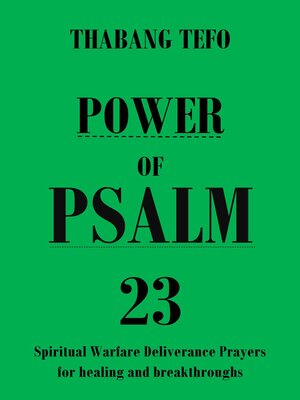 cover image of Power of Psalm 23
